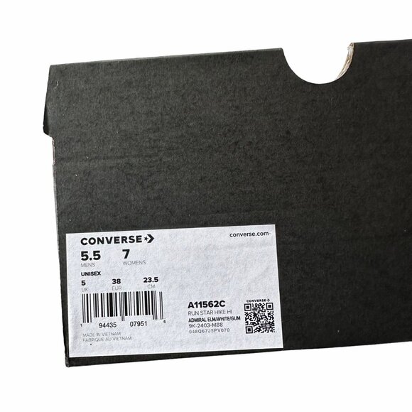 ⭐Converse Run Star Hike Hi Platform 7 Womens Shoes Floral Green Sneakers A11562C - Picture 7 of 14